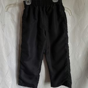 Kenneth Cole Reaction Black Track Pants
